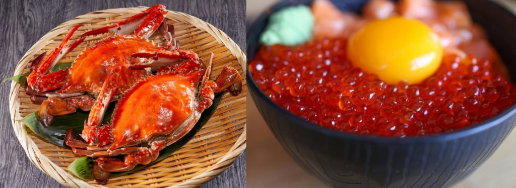 島の人は高品質な海鮮を楽しみたい人におすすめ。✔ ウニ
✔ カニ
✔ いくら
美味しい海鮮