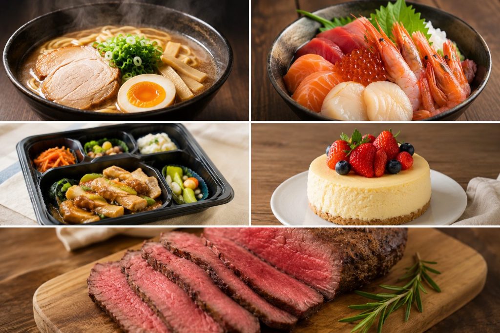 疲れた日に食べたい通販グルメ